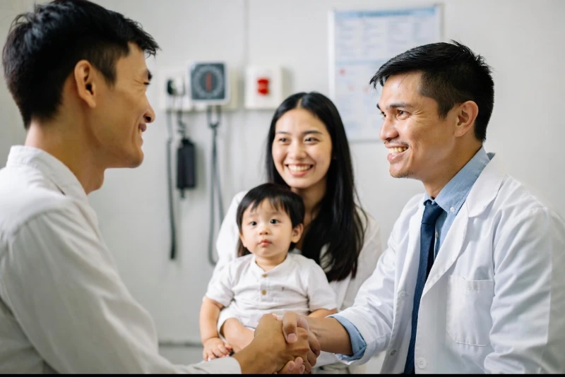 whole family consultation at Soluna Medical
